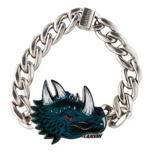 Lanvin Skate Dinosaur Link Bracelet